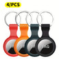 Four-piece Set, Suitable for Apple AirTag Anti-loss Tracker Protective Case with Keychain