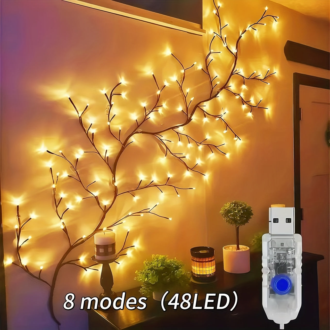 1 Flexible Wicker Lamp