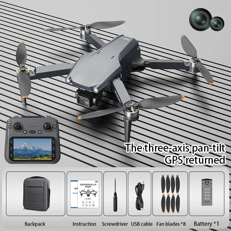 L600 PRO MAX Drone 8K Professional HD Camera