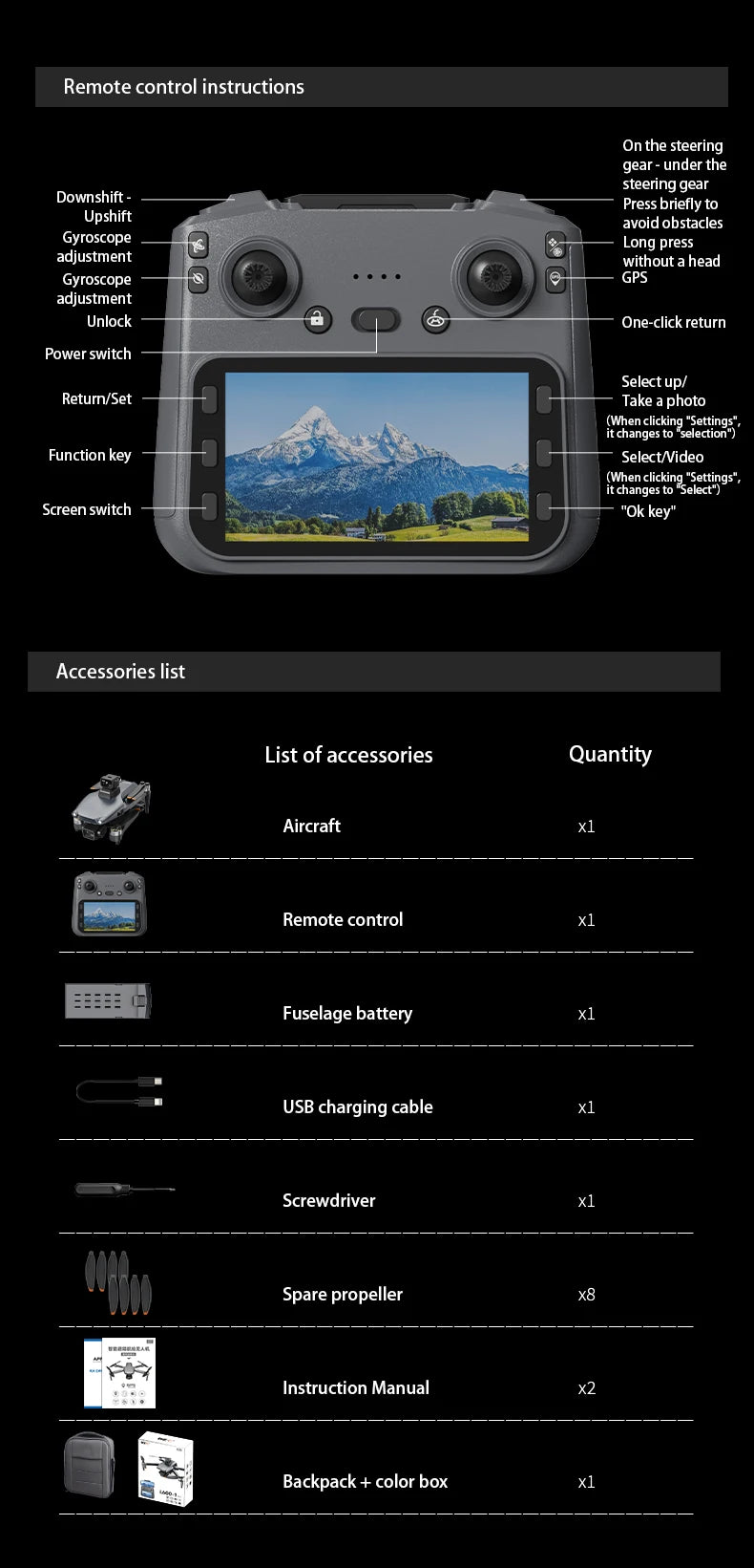 L600 PRO MAX Drone 8K Professional HD Camera